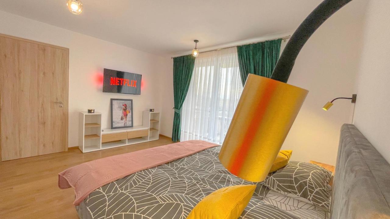 Dreamview Apartment With Private Parking ブラショフ エクステリア 写真